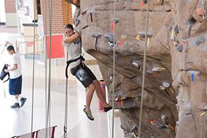 Recreational Sports Center Rock Wall